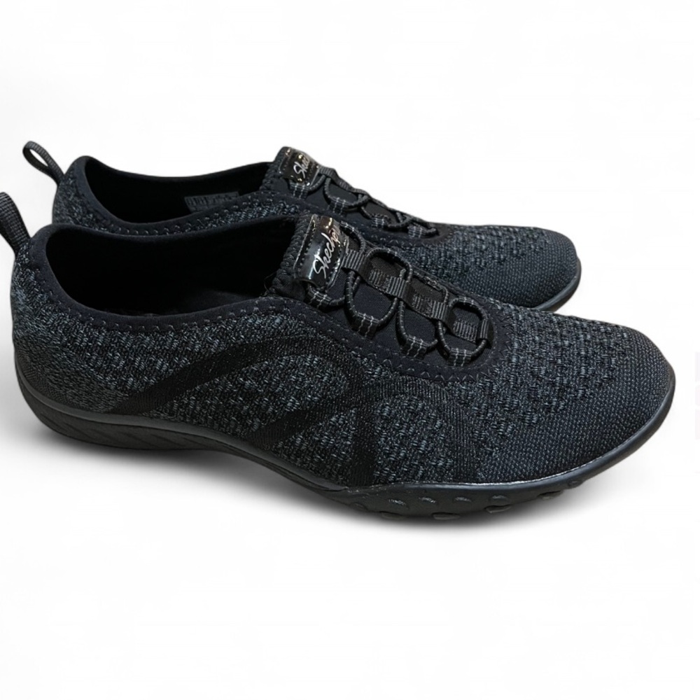 Skechers Black Women's Shoes Relaxed Fit Air Cooled Memory Foam